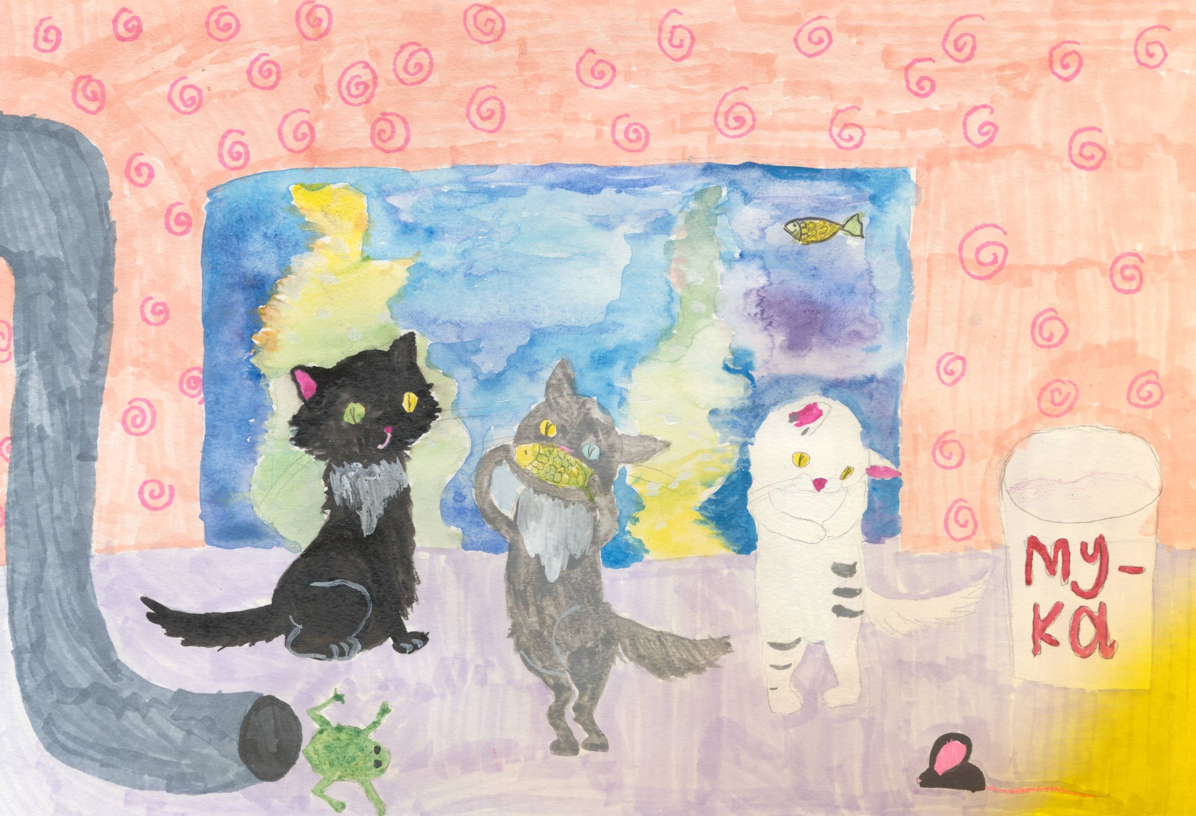 Гуща Алина Вадимовна || Сутеев В.Г. «Три котенка»