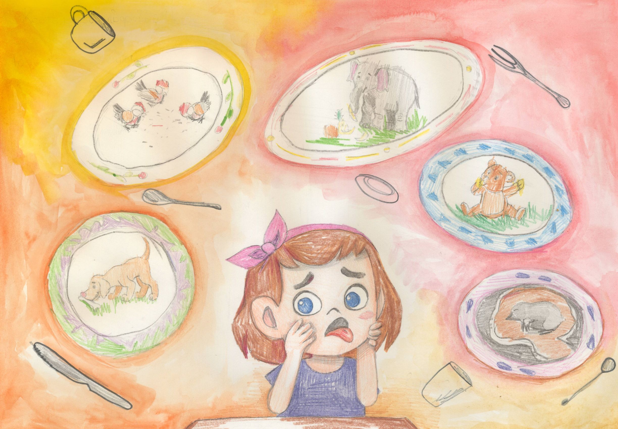 Гуреева Анастасия Александровна || Михалков С.В. «Про девочку, которая плохо кушала»