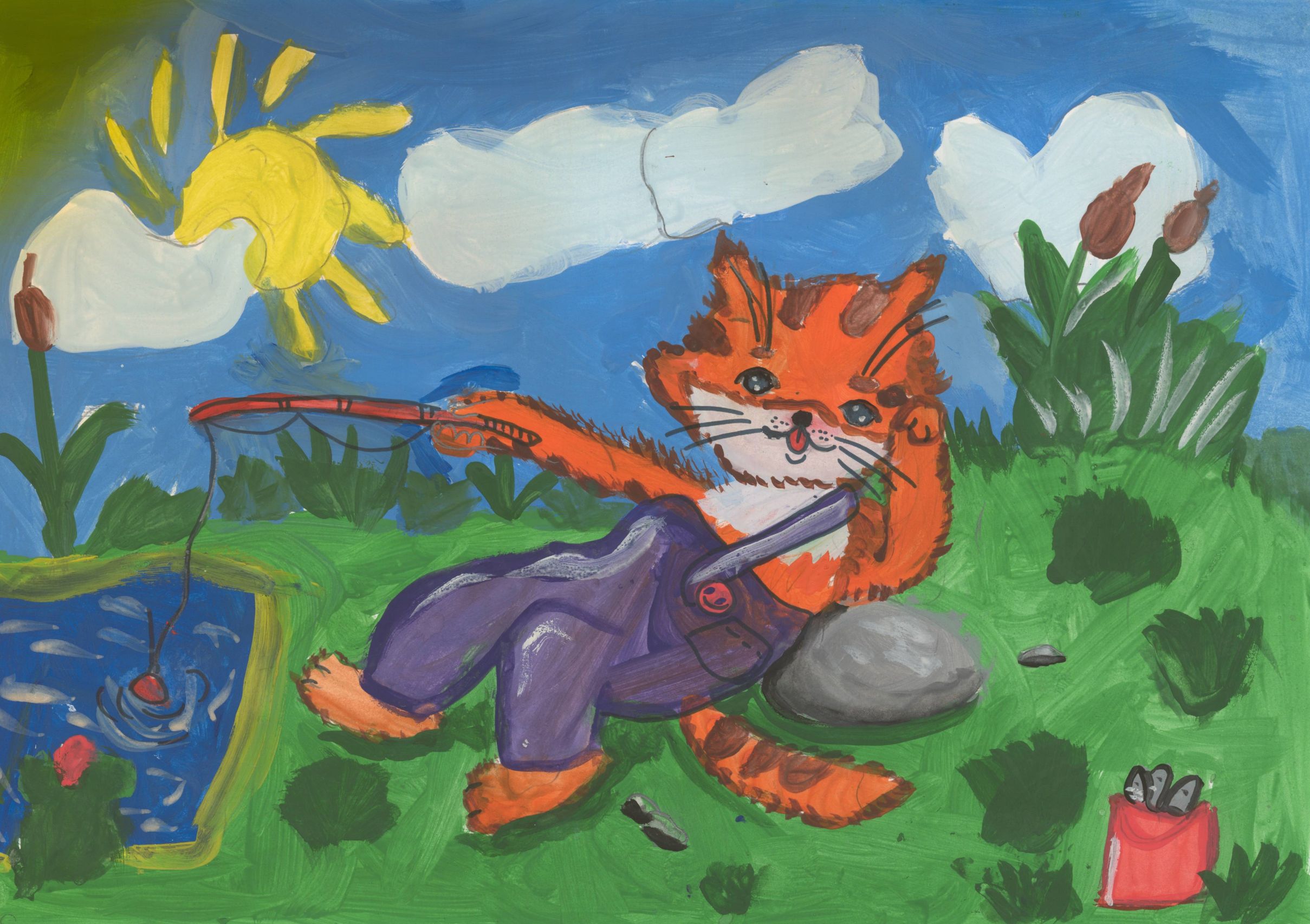 Чекан Дарья Сергеевна || Сутеев В.Г. «Кот-рыболов»