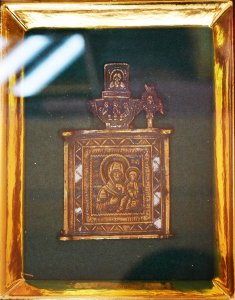Старообрядческая икона в Музее автографа центральной библиотеки им. А.И. Герцена