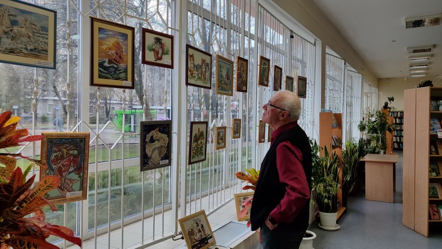 Иглой рисуем красоту