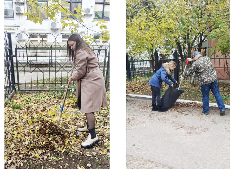 Участие в республиканском субботнике