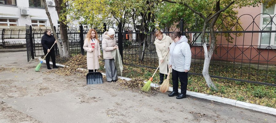 Участие в республиканском субботнике