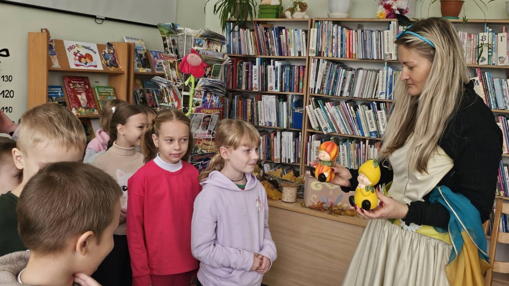 Осенние каникулы в библиотеке-филиале №1 им. Ивана Мележа