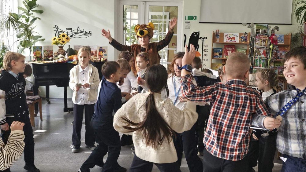 Осенние каникулы в библиотеке-филиале №1 им. Ивана Мележа