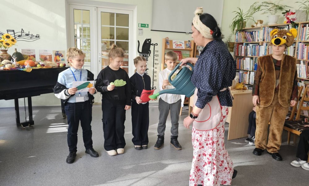 Осенние каникулы в библиотеке-филиале №1 им. Ивана Мележа