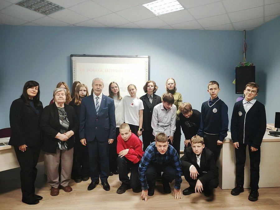 Ко Дню освобождения Гомеля от немецко-фашистских захватчиков