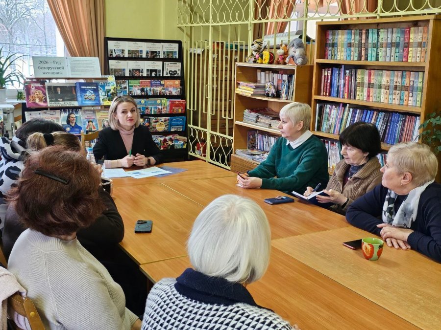 Встреча с делегатом VII Всебелорусского народного собрания Юлией Липовской