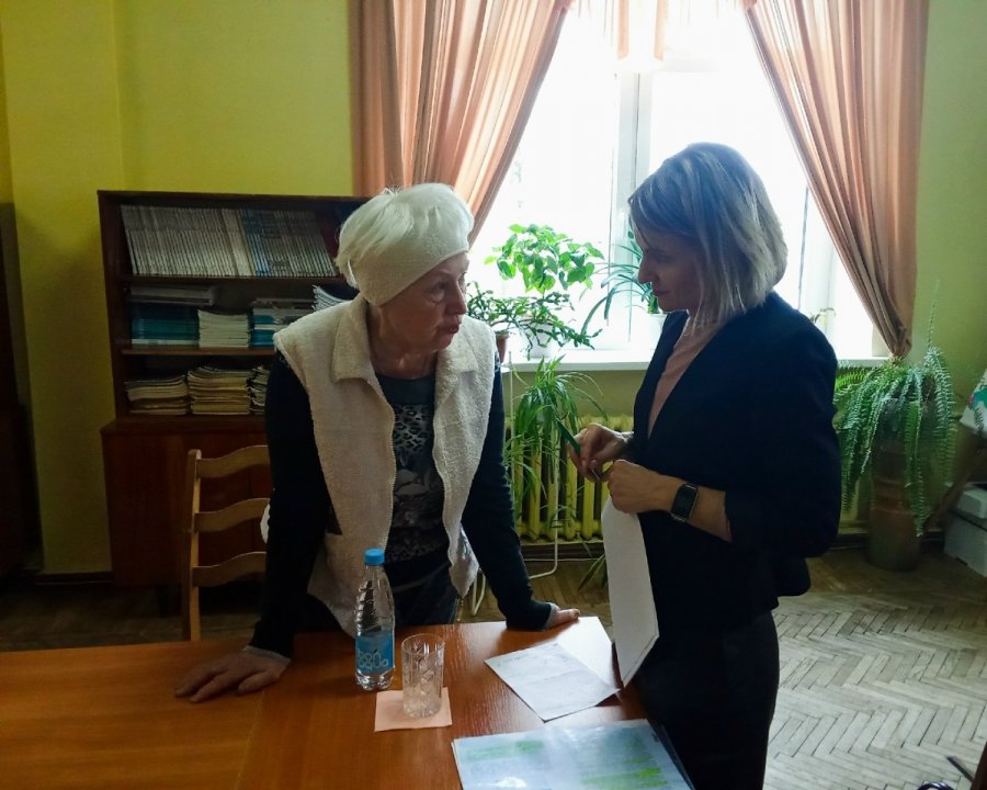 Встреча с делегатом VII Всебелорусского народного собрания Юлией Липовской