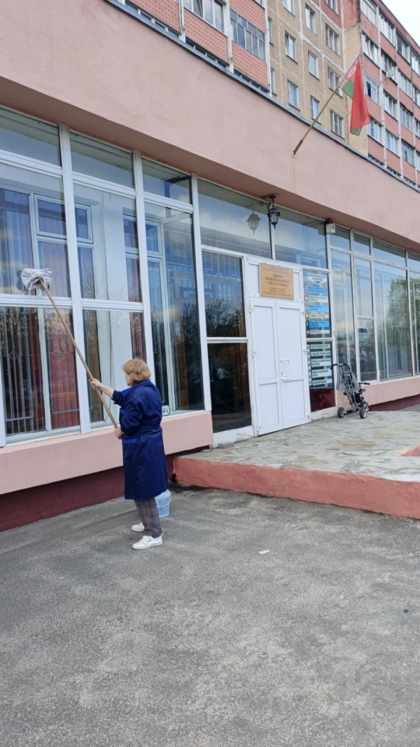 Участие в республиканском субботнике